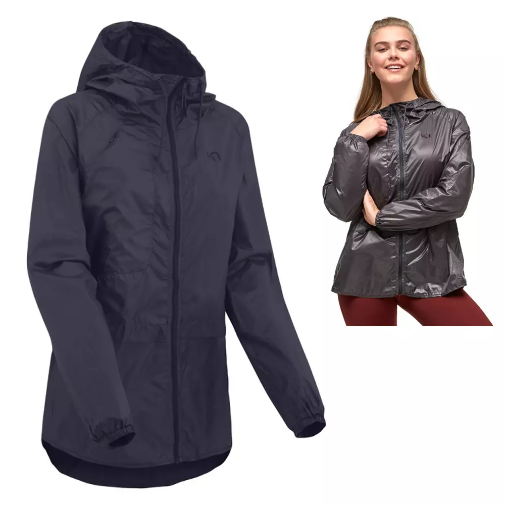 Kari Traa - Damen CELINA Jacke Sportjacke Laufjacke Windjacke, marin