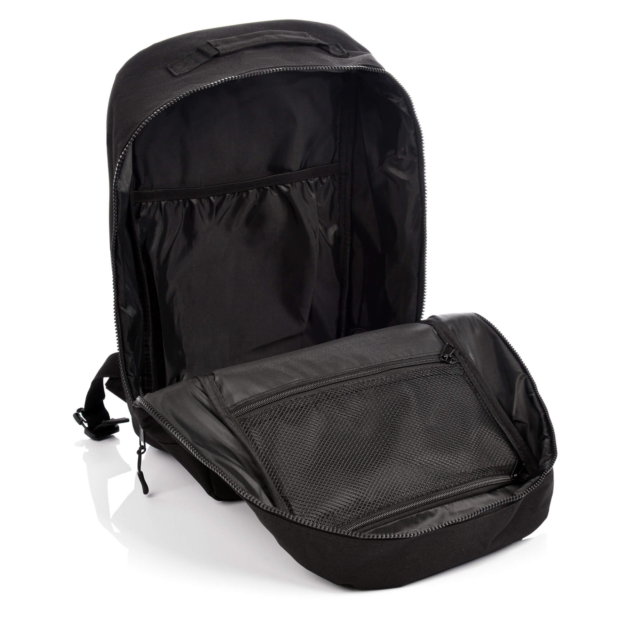 Meteor - Rucksack Hermod 20L Rucksack Freizeit-Rucksack, schwarz