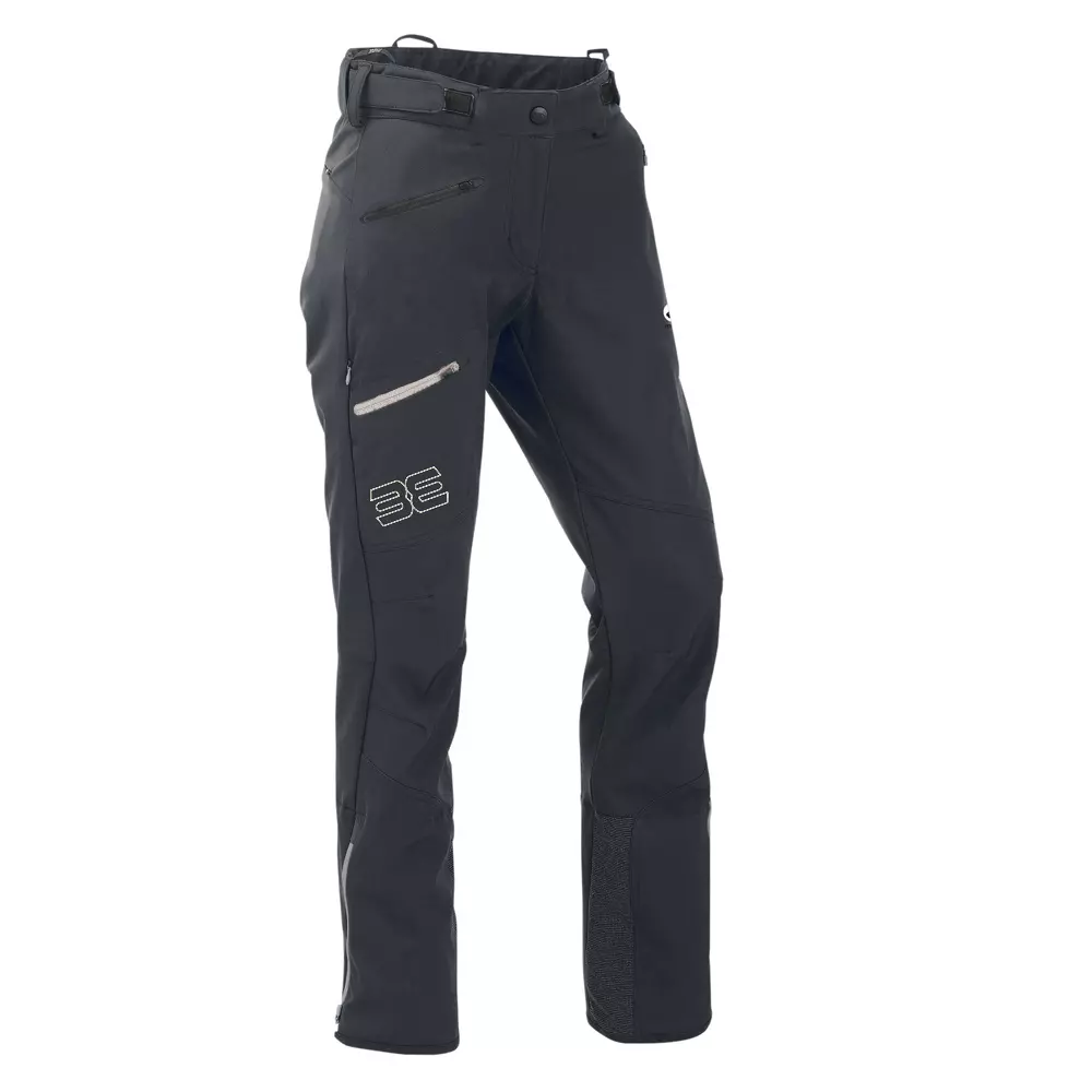 Maul - Schneeflocke 2024 - Damen Skitourenhose Megatex 10.0 Skihose, schwarz