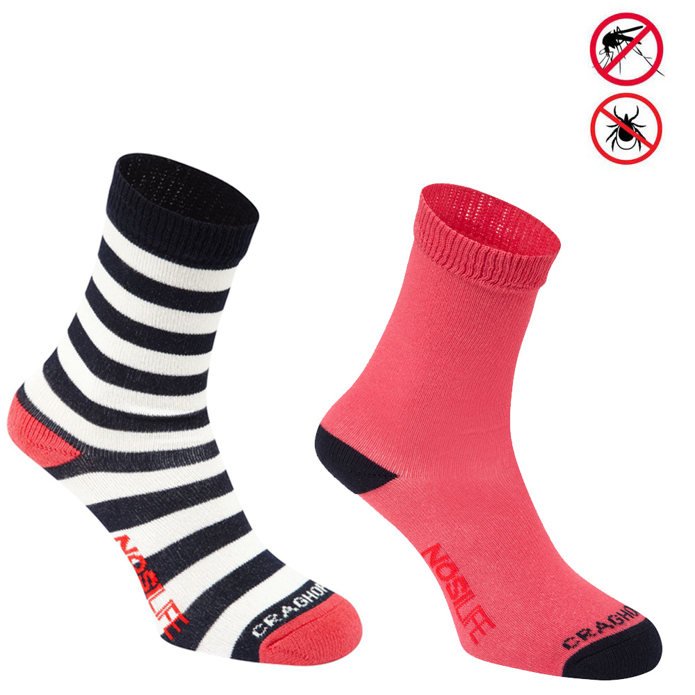 Craghoppers - Kinder Socken Insektenabwehr - NLife Kds Trv Twn 2 Paar