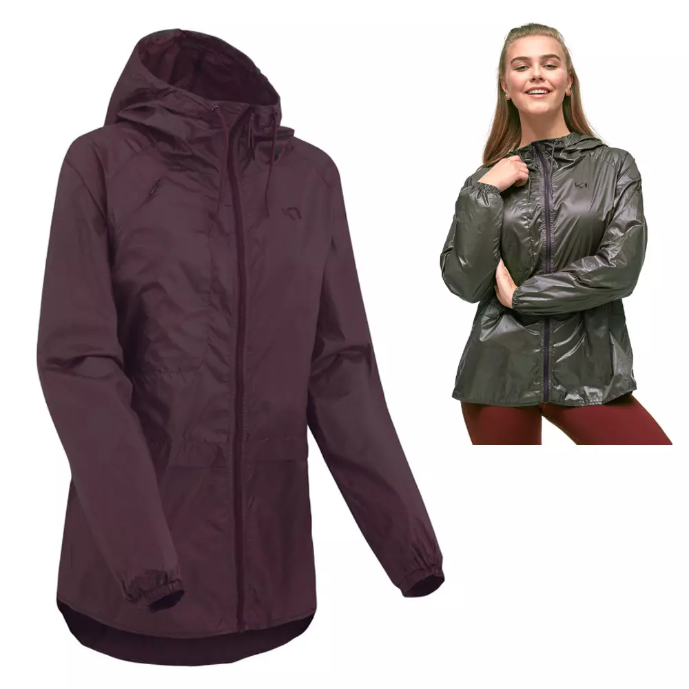 Kari Traa - Damen CELINA Jacke Sportjacke Laufjacke Windjacke, lila