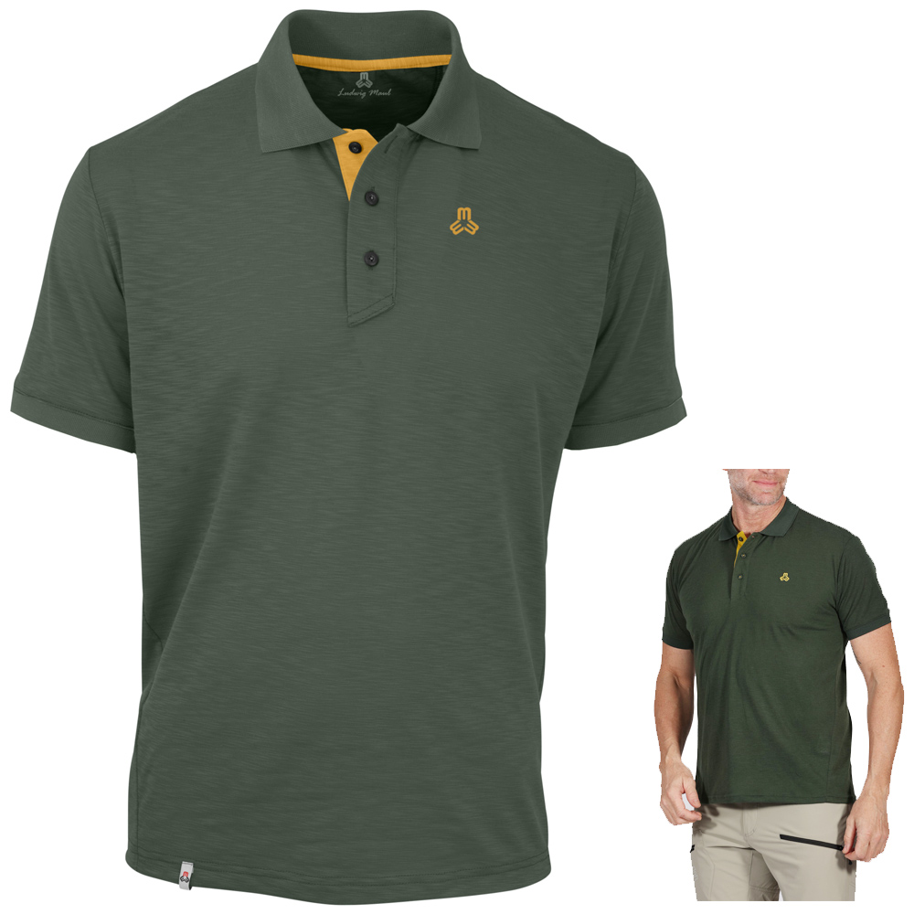 Maul Sport - Ares II - Herren funktionelles Poloshirt, grün