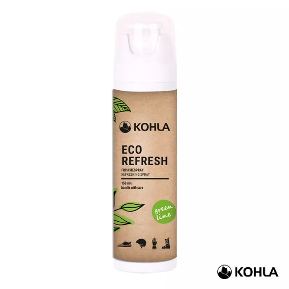 KOHLA - 150 ML ECO REFRESH Frischespray Schuhe, Handschuhe green line