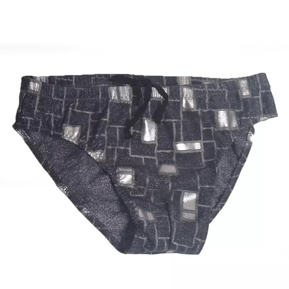 Fashy - Kinder Badehose - grau silber