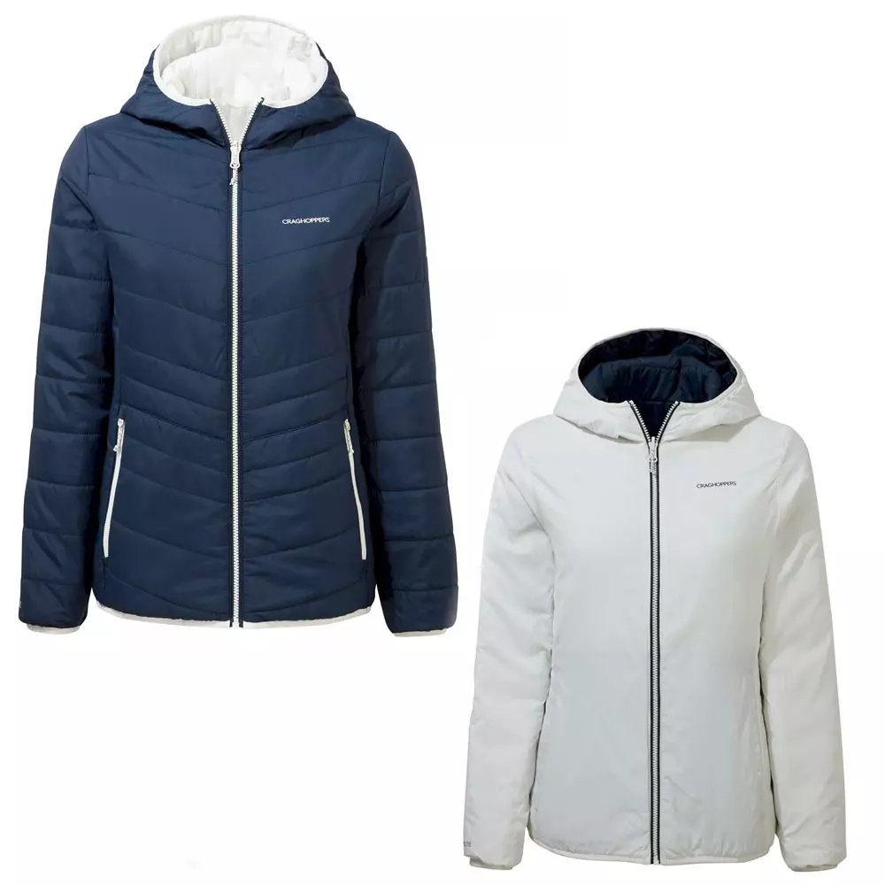 Craghoppers - Compresslite VI Hooded - Damen Wendejacke, Steppjacke