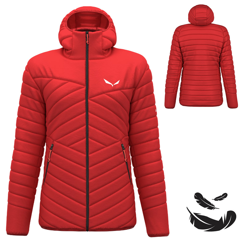 Salewa - Herren BRENTA RDS DWN M JKT, Daunenjacke, rot