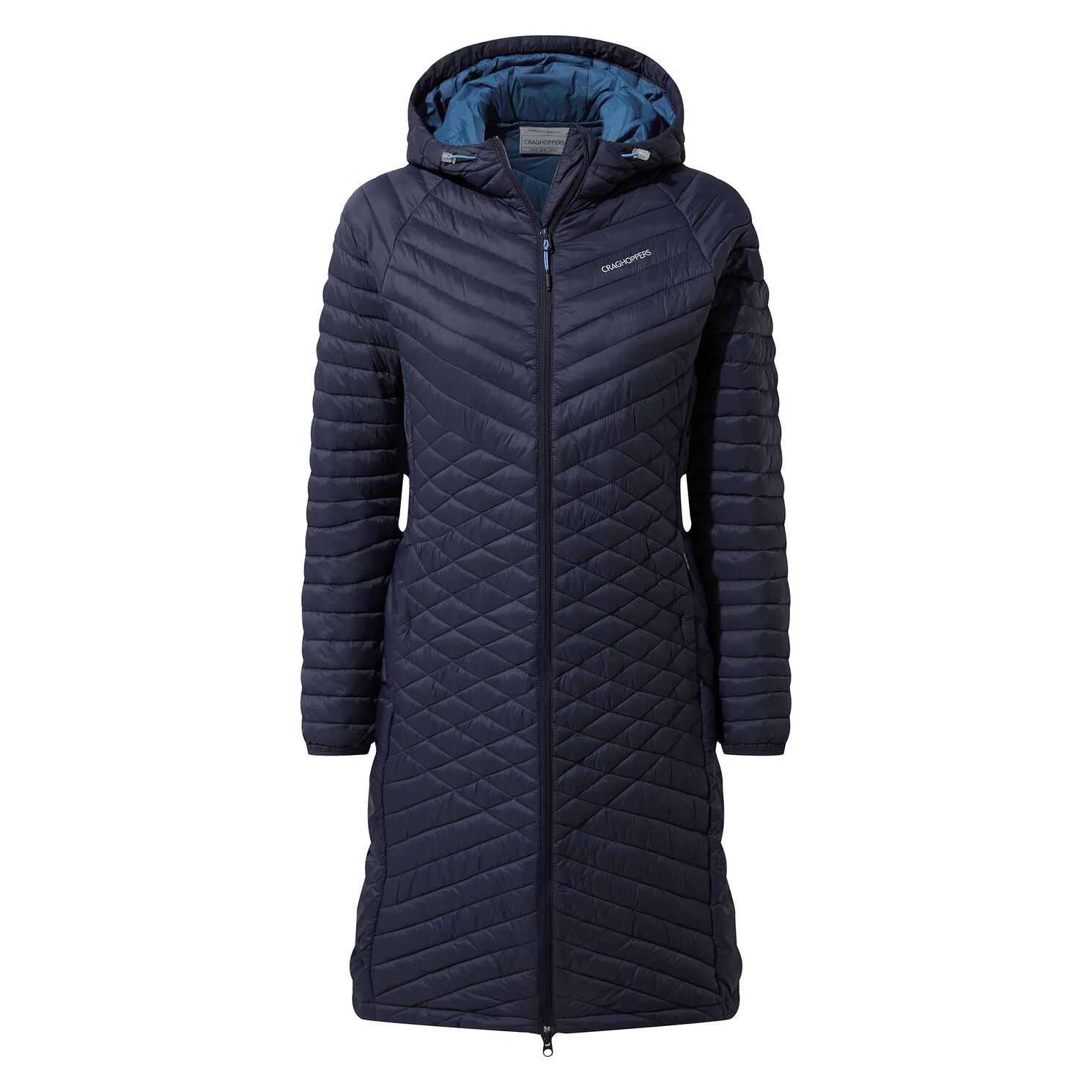 Craghoppers - ExpoLite Long - Damen Wintermantel Jacke, navy