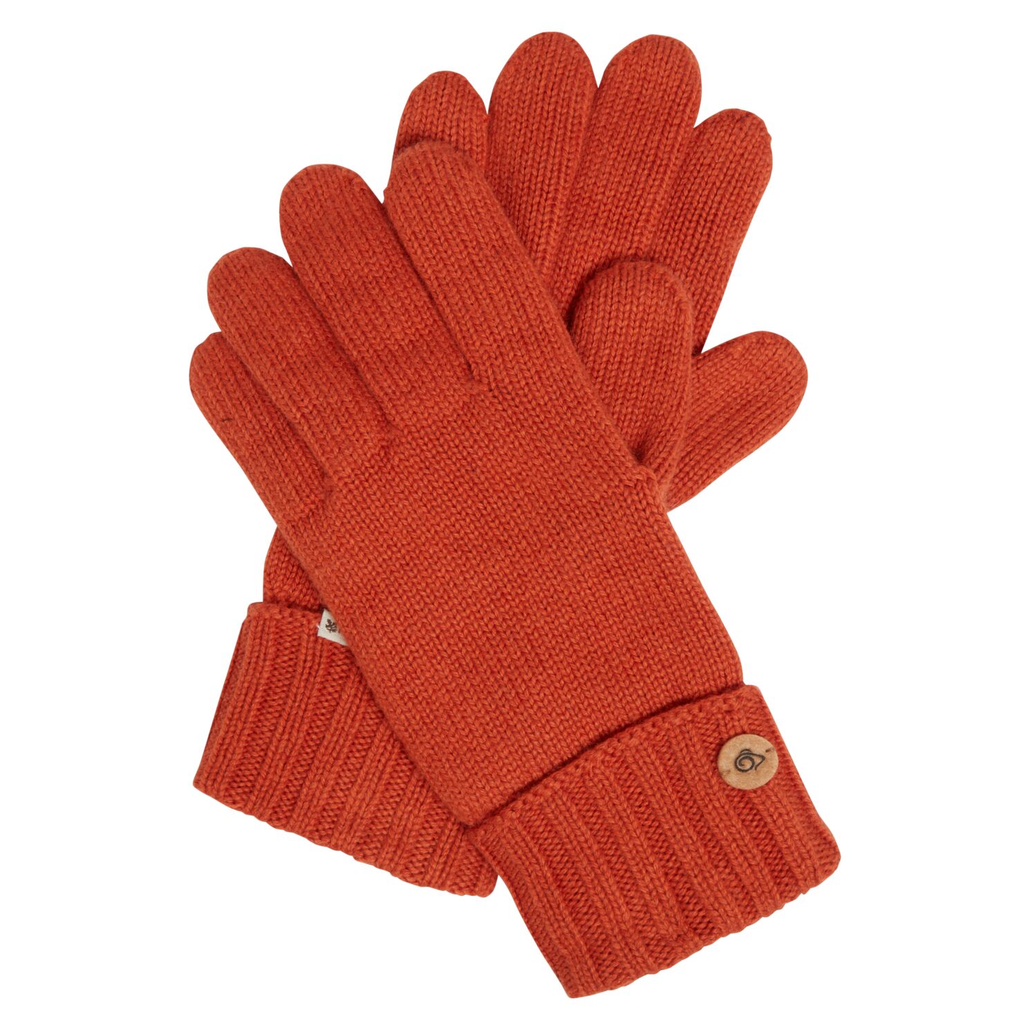 Craghoppers - Merino Winter Damen Strick Handschuhe, orange