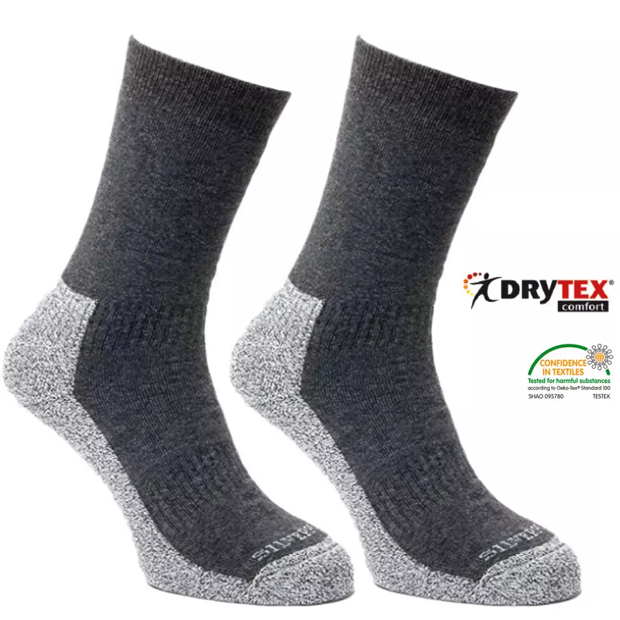 Silverpoint - DRYTEX Comfort Hiker - Trekkingsocken, grau