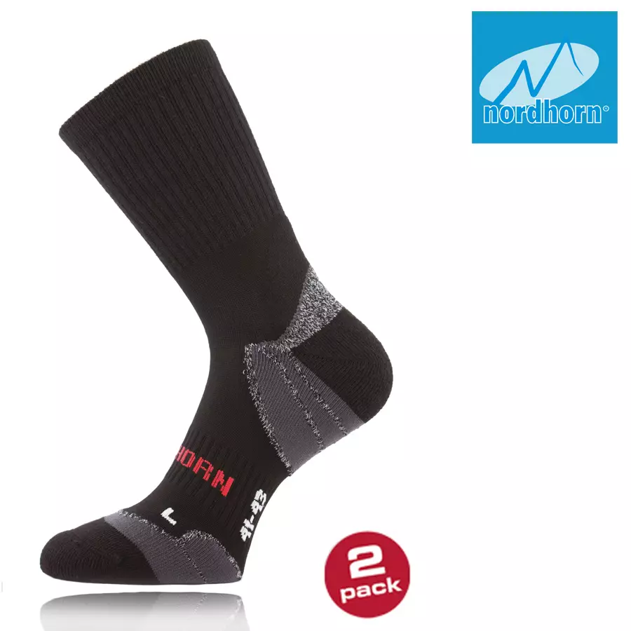 nordhorn - Profi Trekkingsocken Wander Outdoor Socken 2 Paar