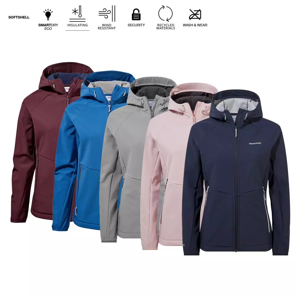 Craghoppers - wasserfeste 3 Lagen Softshell Jacke- Kati - Damen