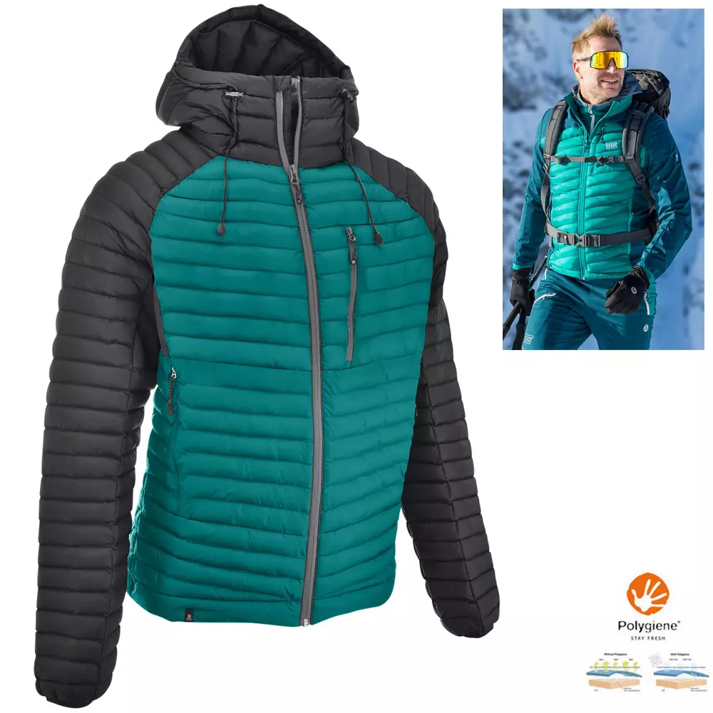 Maul - Kaunertal REC warme Herren Steppjacke Winterjacke, grün