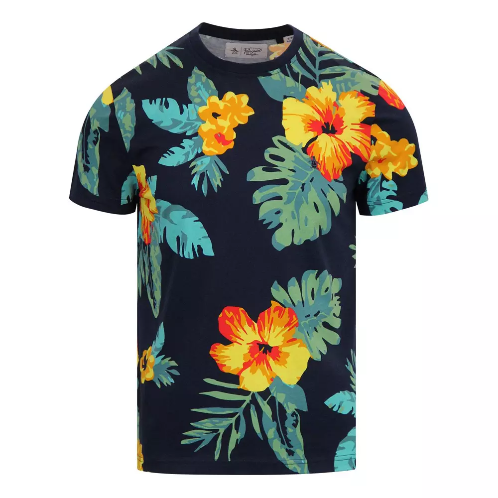 Original Penguin - Sommer floral tee - Herren T-Shirt