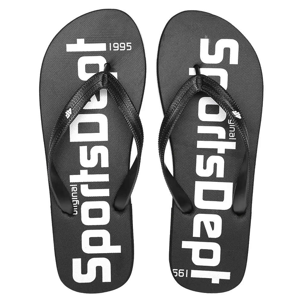 4F - Flip Flops - Herren Zehentrenner - schwarz