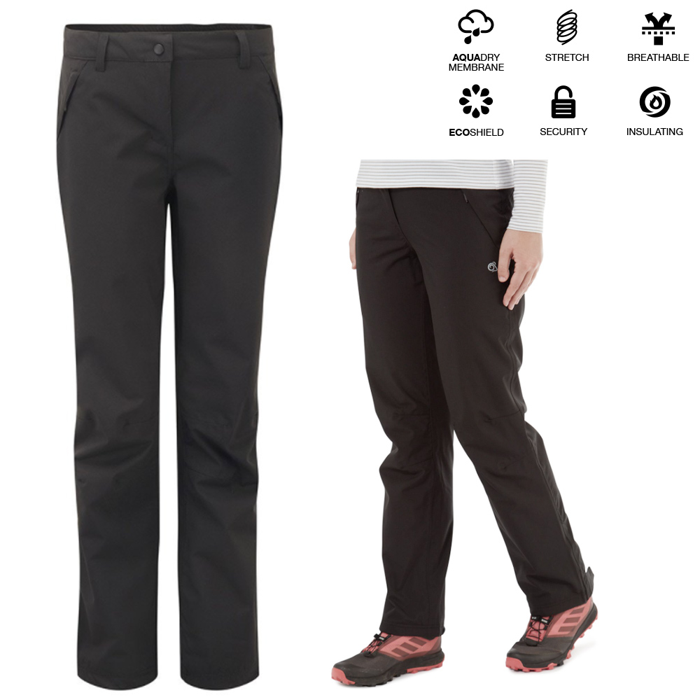 Craghoppers - wasserdichte, warme Stretch Outdoorhose Aysgarth