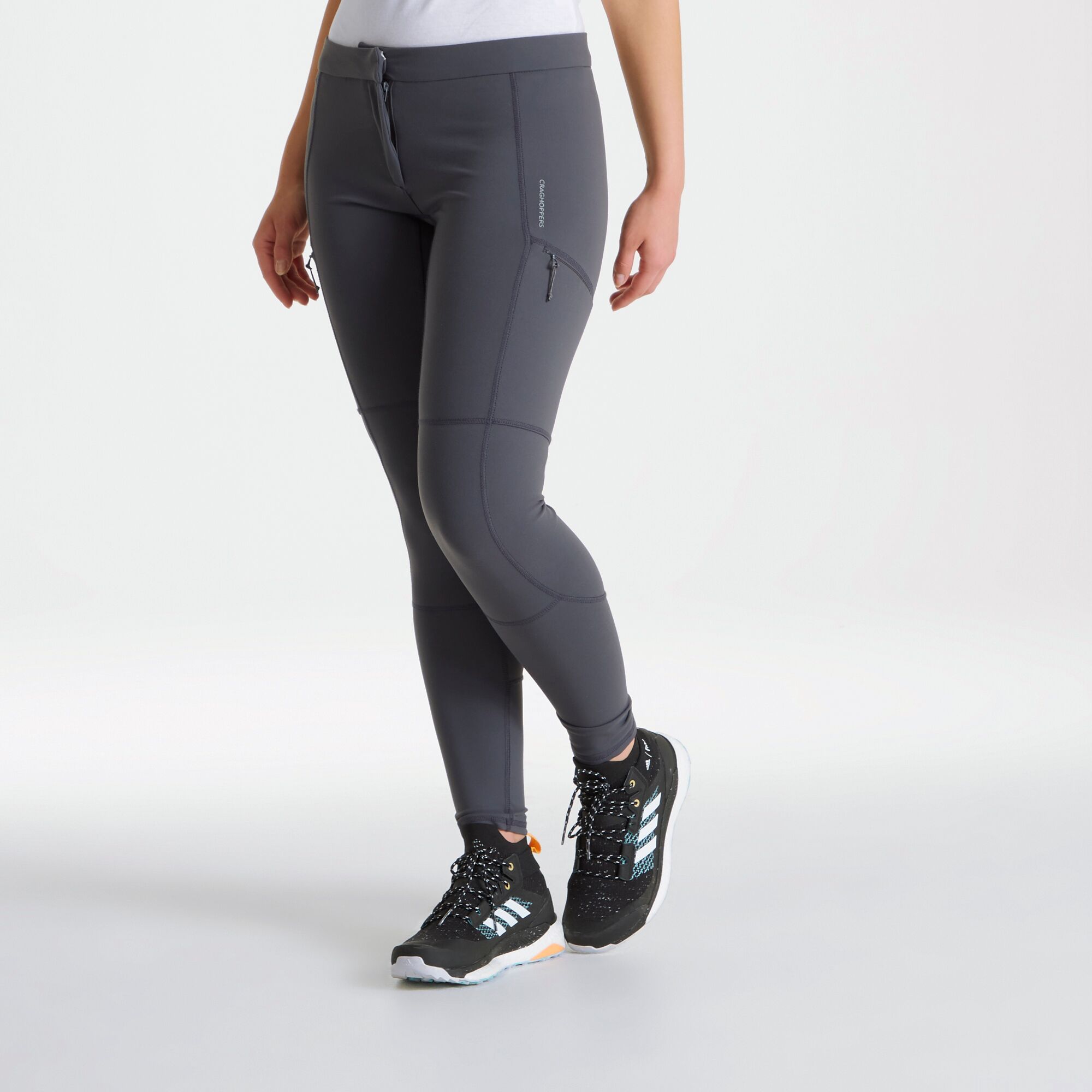 Craghoppers - Damen Dynamic Allround Legging Outdoor- Sporthose, grau