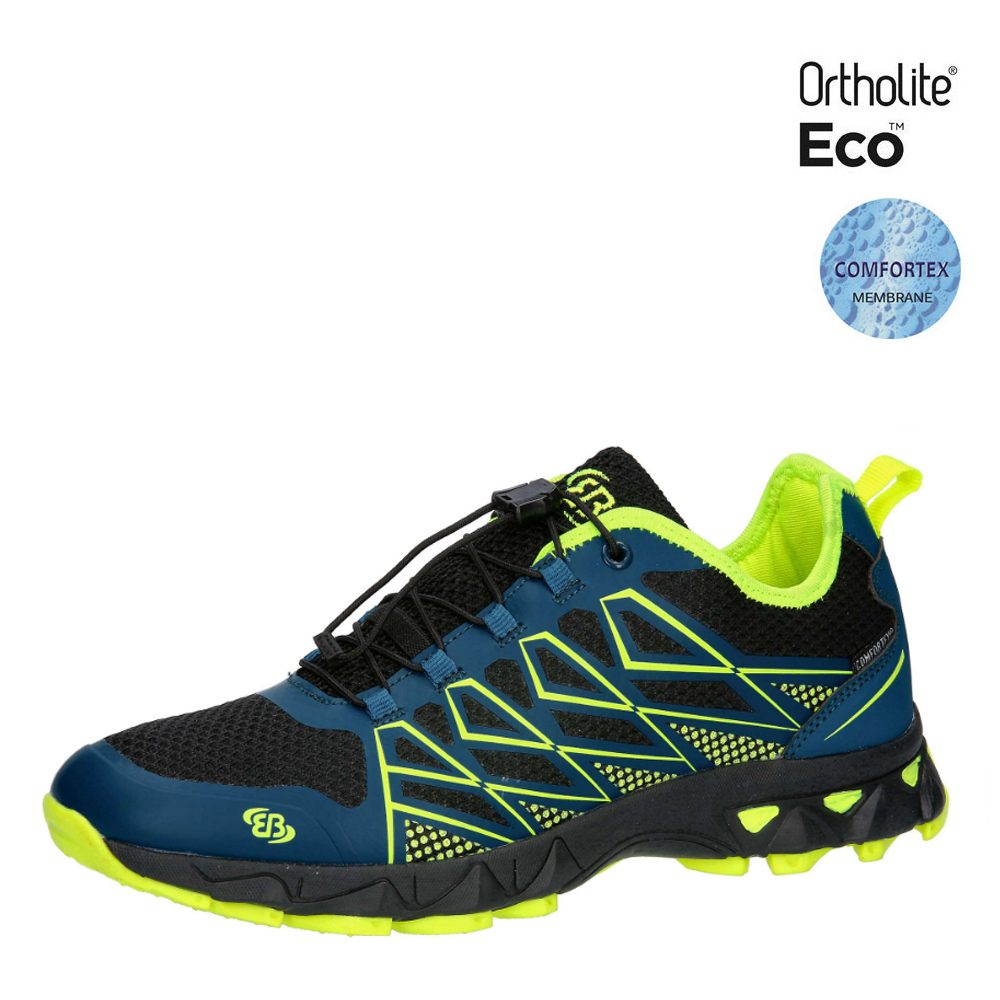 Brütting sportliche wasserfeste Outdoorschuh Mission, Comfortex, navy