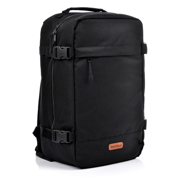 Meteor - Rucksack Hermod 20L Rucksack Freizeit-Rucksack, schwarz