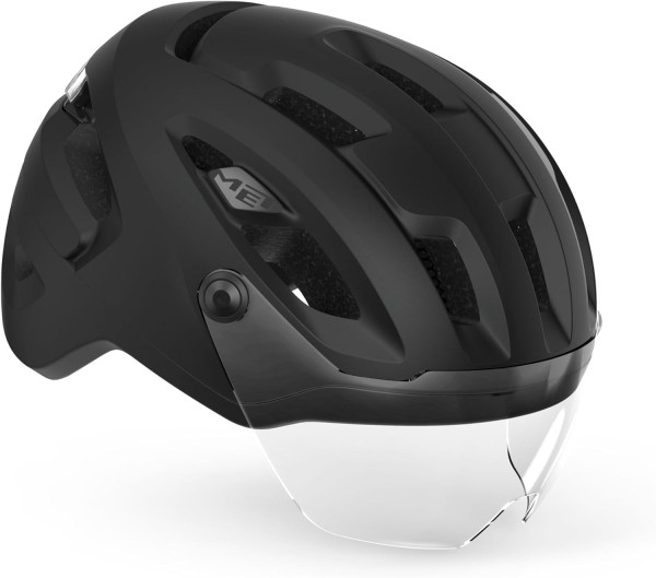 MET - Sport Helm Intercity MIPS Fahrradhelm, schwarz