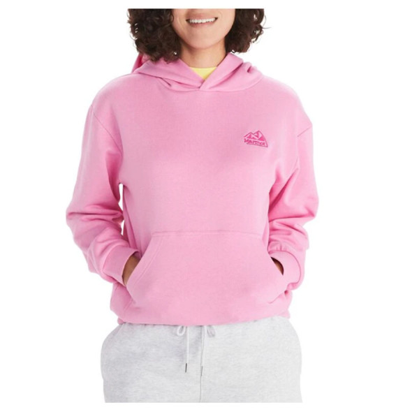 Marmot Wm's Peaks Hoody Damen Pullover Hoody, orchid