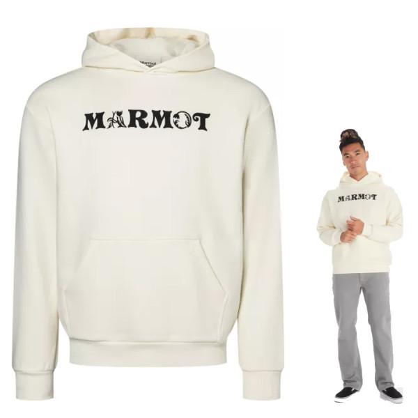 Marmot Earth Day Heavyweight Hoody Herren Pullover Hoody, white