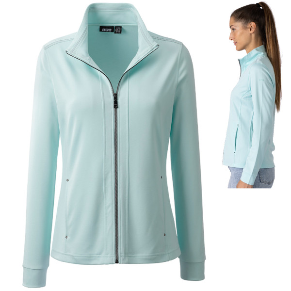 LPO - funktionelle, modische Sweatjacke - Abby Damen, hellblau