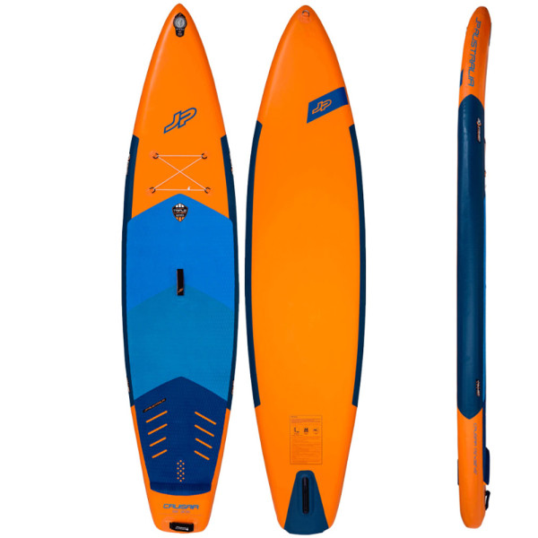 Jp Australia CruisAir SE 3DS 11'6'' SUP Board mit Trolley, blue orange