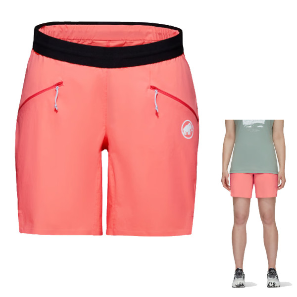 MAMMUT AENERGY LIGHT SO SHORTS - Damen kurze Outdoor-Hose, salmon