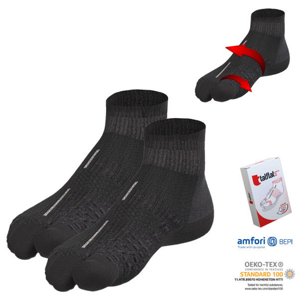 Socken Füßlinge Fußschmerzen und Hallux Valgus, Plattfüße, HealTECH