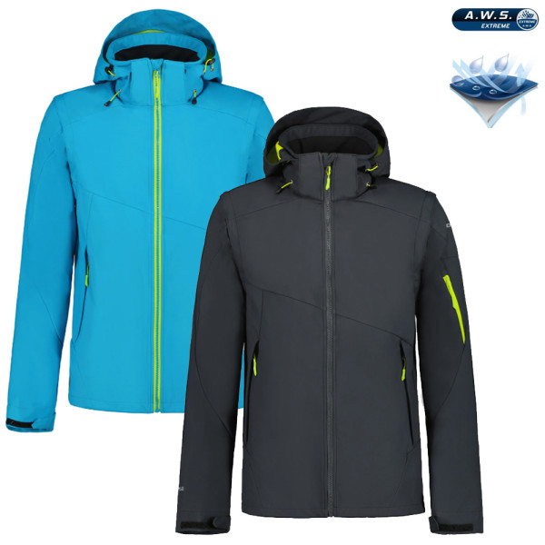 ICEPEAK - VELLBERG Softshelljacke wasserdichte Outdoorjacke 10.000