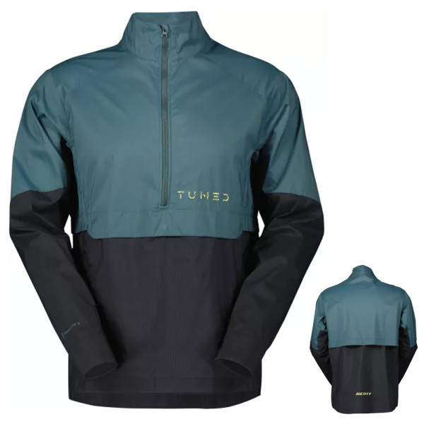 Scott Jacket M's Tuned Anorak WB Herren Radjacke, petrol