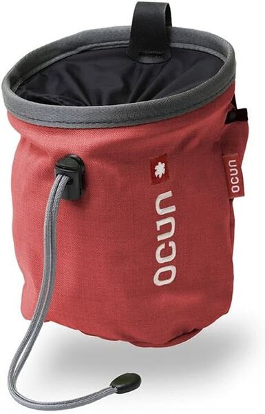 OCUN - funktioneller Chalkbag inklusive passendem Gürtel zur Befestigung - Push + Belt - rot