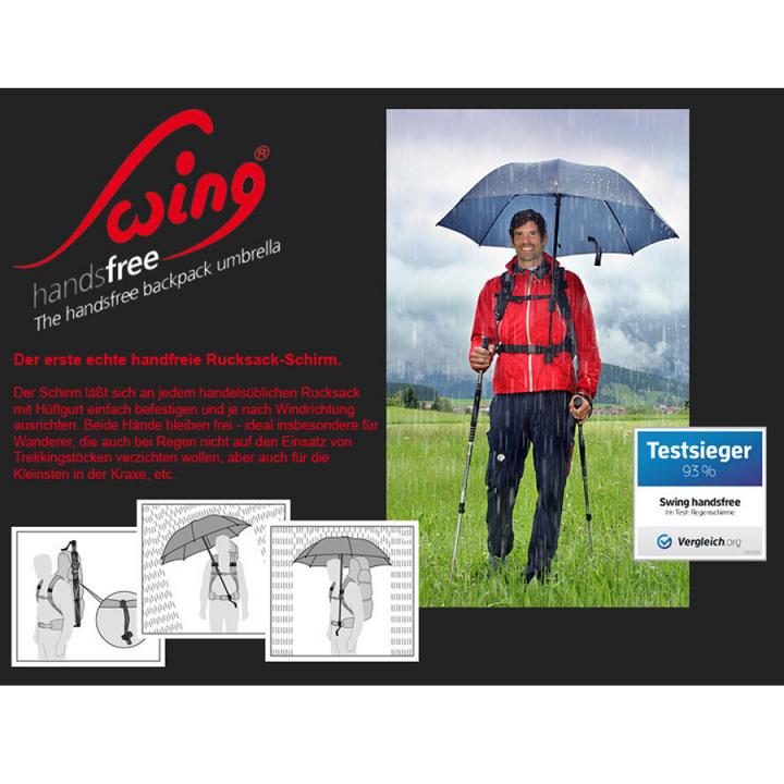 | Regenschirm Online für rot Swing Outlet Outdoor Der Shop - | Marken - HIVE Göbel Sportartikel handsfree, EuroSCHIRM - | Trekkingschirm