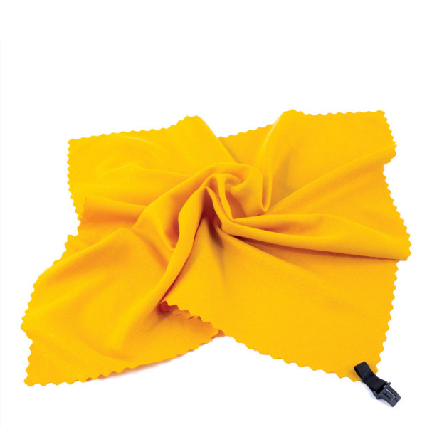Spokey Handtuch für Reisen und Camping NEMO gelb 40 x 40 cm