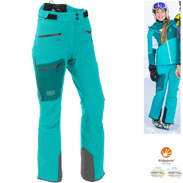 Maul - Schneeflocke Damen Snowtex Megatex 10.0 Skihose, blue