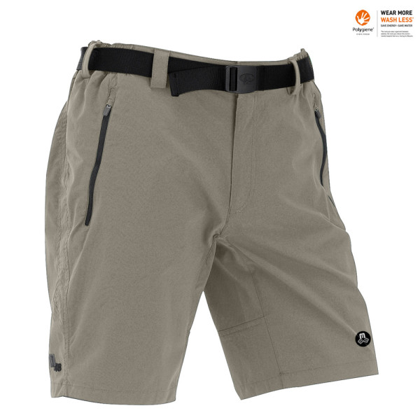 Maul - Glishorn 2024 - Herren Wandershort mit Gürtel, beige