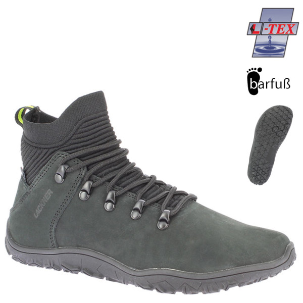 Lackner - warme wasserdichte Barfußschuhe Nature Mid TX