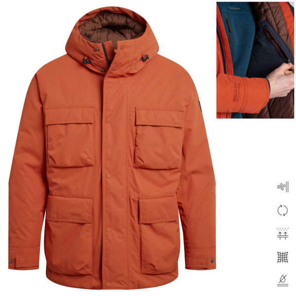 Craghoppers - wasserdichte warme isolierte Herren Winterjacke Breckon