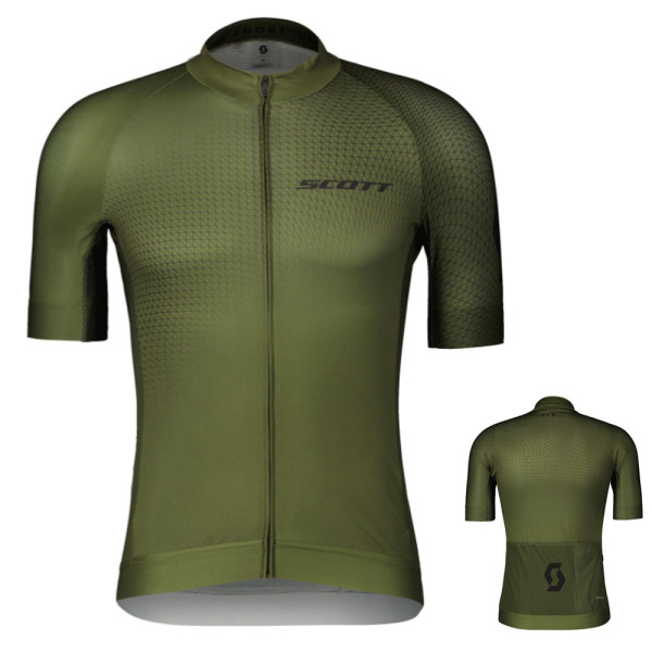 Scott - Herren M's KURZARMTRIKOT RC PRO Fahrrad Trikot kurz, grün