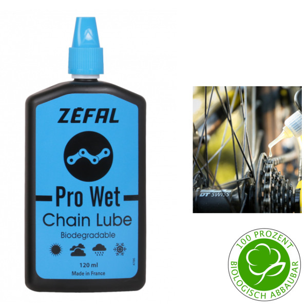 Zefal - PRO WET LUBE Biologisch abbaubares Kettenöl