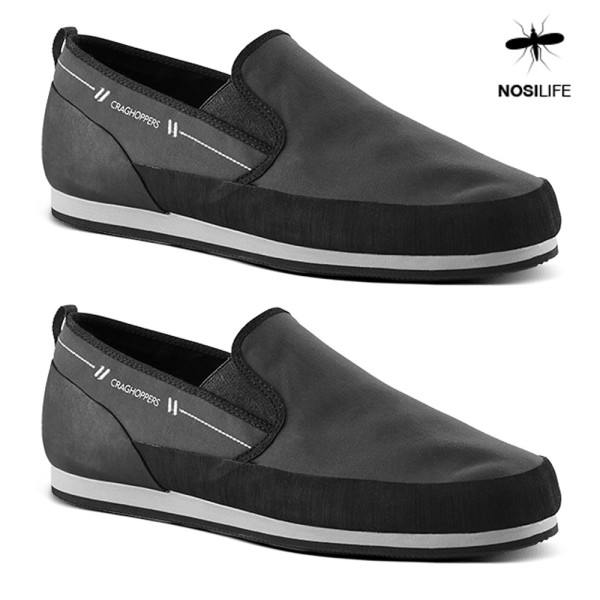 Craghoppers - Herren Parana Schuhe Nosilife Slipper, grau