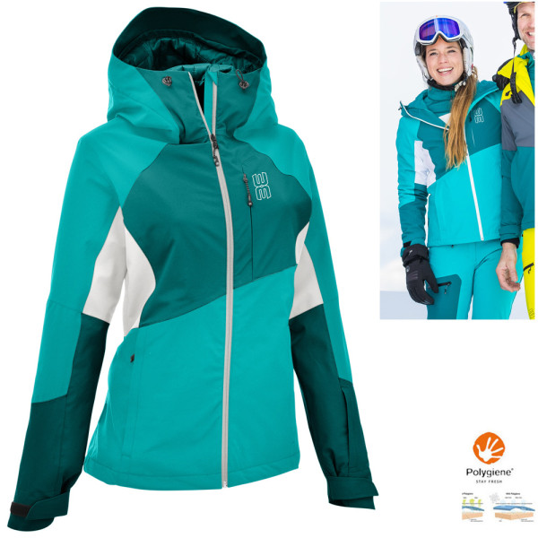 Maul - Schneekönigin MTX 20. Damen Skijacke Winterjacke, blau