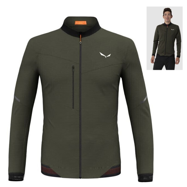 Salewa Pedroc Polarlite 2 M Jacket Herren Sportjacke, grün