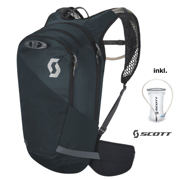 SCOTT PERFORM EVO HY' 16 Fahrradrucksack mit Regencape 16L, navy