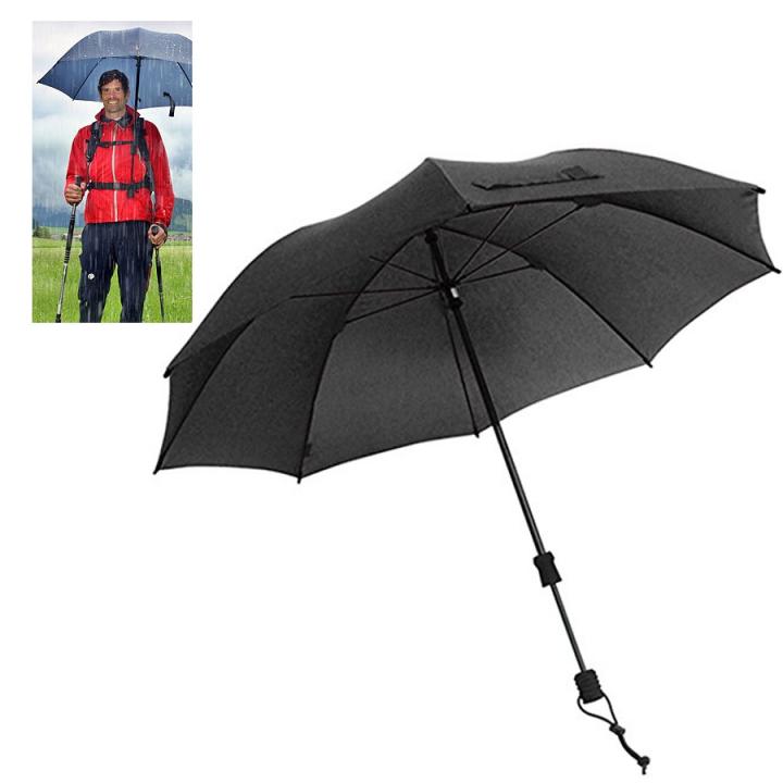 Regenschirm Shop EuroSCHIRM HIVE Sportartikel Online Outdoor schwarz | | - für Outlet - Swing Marken - Göbel handsfree, Trekkingschirm Der |