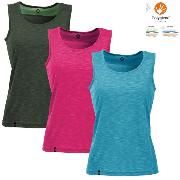 Maul - Damen Sommertop Garda-fresh Sport Tank Top