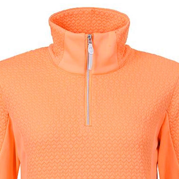 ICEPEAK - Damen Unterzieher Outdoor Marken neon Outlet Fleecejacke Fleece orange 2nd Pullover Der für Sportartikel | Shop Online Layer Zip | HIVE | 