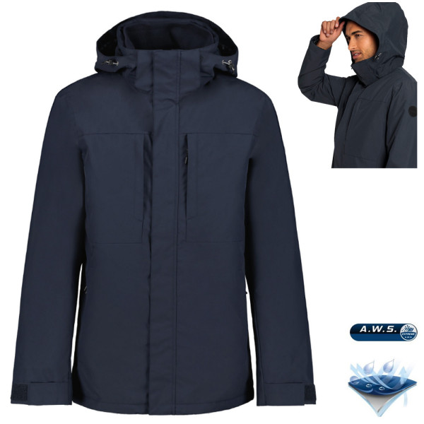 Icepeak - warme, wasserdichte gefütterte Outdoorjacke ALSTON, navy