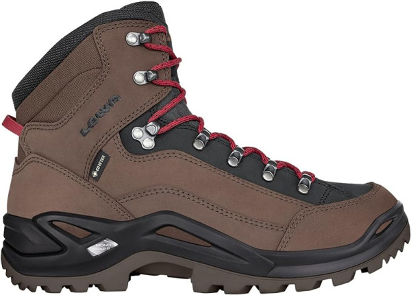 LOWA - Renegade GTX Vibram Goretex Wanderschuhe, mahagoni rot