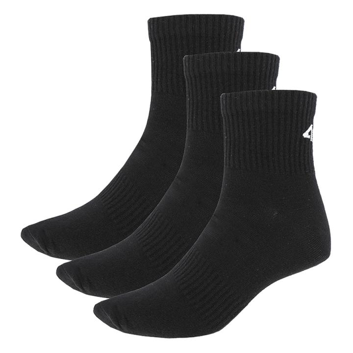 4F - 3er Pack schwarz Socken Sportsocken Herren - 